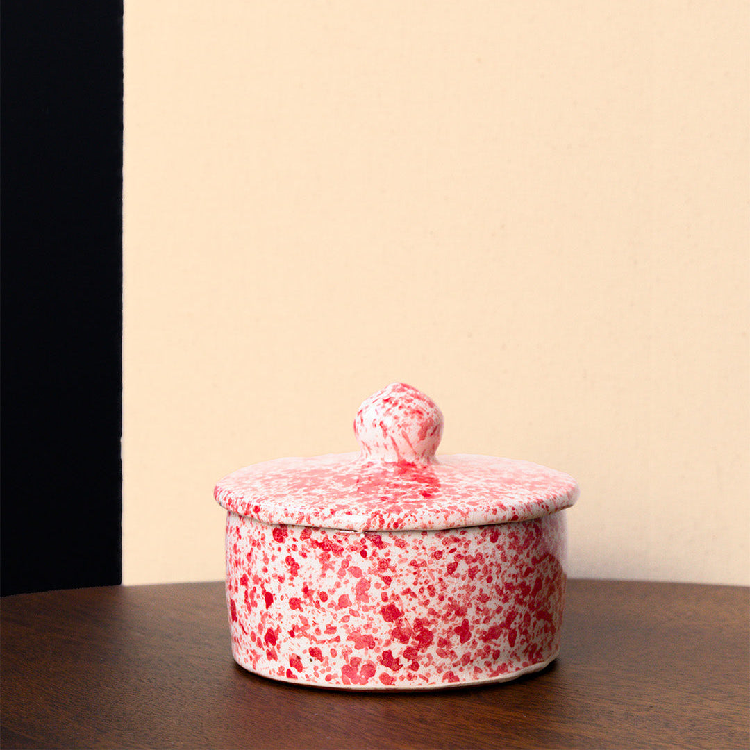Speckle Sugar Pots
