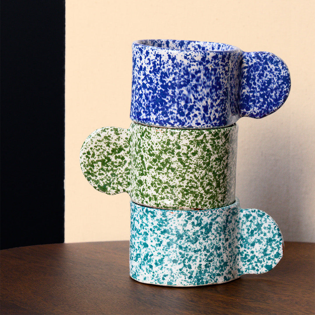 Speckle Espresso Mugs